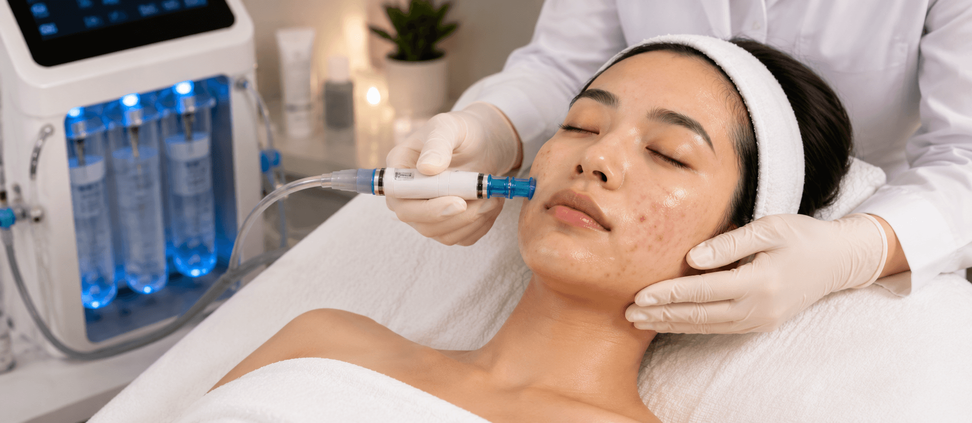 Acne control facial treatment at K-Glow